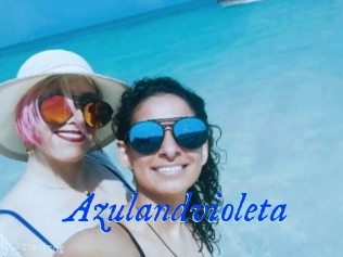 Azulandvioleta