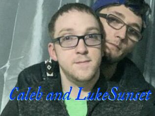 Caleb_and_LukeSunset