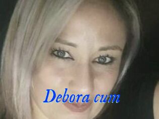 Debora_cum