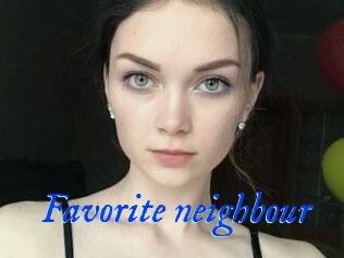 Favorite_neighbour