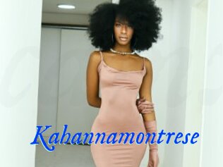 Kahannamontrese