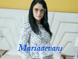 Mariaaevans